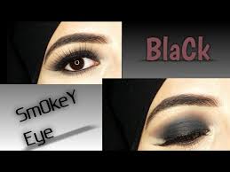 easy black smokey eye makeup tutorial