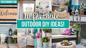 10 outdoor diy projects that look