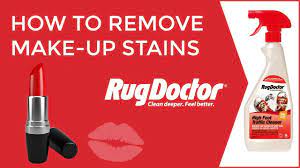 makeup stain removal rug doctor