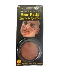 scar puffy halloween makeup