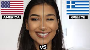 american vs greek makeup you
