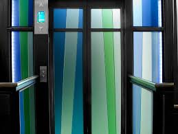 Combine Color With Acid Etched Glass