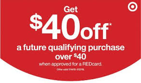 Check spelling or type a new query. Target Redcard Sign Up Bonus 40 Off 40 Purchase Southern Savers