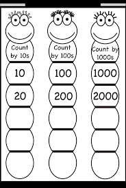 Skip Counting By 10 100 And 1000 Free Printable