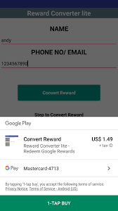 Points earned can be used for discounts, google play. Rewards Converter Lite Redeem Google Rewards For Android Apk Download