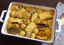 bacalhau no forno food from portugal