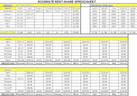 Rent Spreadsheet Template Free Rental Property Excel