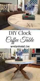 Diy Coffee Table Easy X Base Table