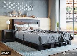 The Queen Pallet Bed Pallet Bed Bed