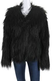 Rachel Zoe Faux Fur Coat Gem