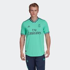 Available soon at world soccer shop, uk soccer shop, lovell soccer, pro:direct soccer and kitbag, the long sleeved los blancos shirt is inspired by the club's kits of the late 1990s. Real Madrid 3rd Jersey 2019