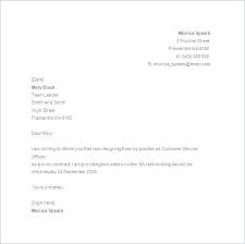 Resignation Letter Samples Free Putasgae Info