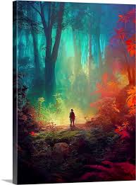 Fantasy Forest Wall Art Canvas Prints