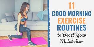 11 good morning exercise routines to
