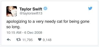 Amazing lyrics writer and she smashed it as usual, he wrote on twitter. This Is Calvin Harris And Taylor Swift S First Ever Tweets Daily Record