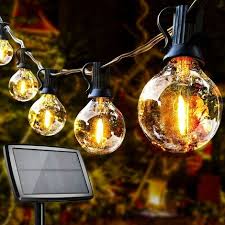 Solar String Lights Outdoor Sgainul