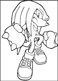 Â–· free collection 40 mairo coloring pages from knuckles coloring pages sonic boom coloring pages best printable sonic coloring pages from knuckles. Sonic The Hedgehog Knuckles Coloring Pages