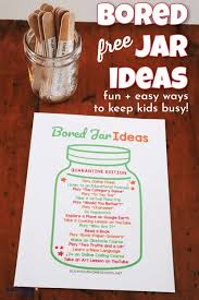 free bored jar ideas for easy ways to
