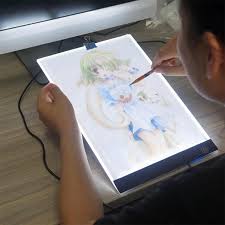 Portable Electronic A4 Drawing Sketch Tablet Pad Lightbox Vingloo