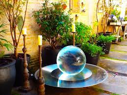 Acrylic Allison Armour Sphere Fountain