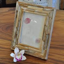 Real Wood Picture Frame Shabby Chic