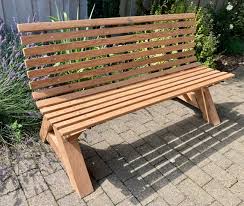 Oak Garden Bench No 03gregor Design