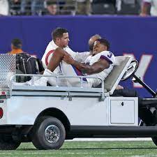Giants WR Sterling Shepard Carted Off ...