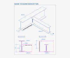 steel structure beam to beam connection