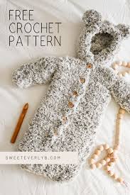 6 modern baby crochet patterns every