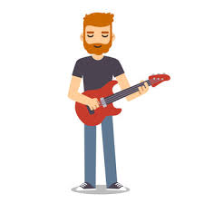 guitarist cartoon images browse 11