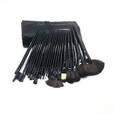 24 mac makeup brushes with a box