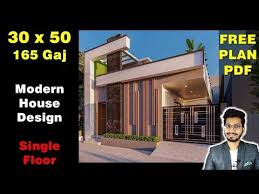 30x50 Single Floor House Design 165