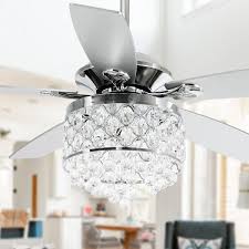chrome ceiling fan