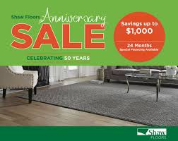 shaw floors anniversary desitter