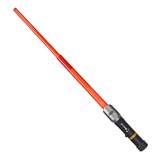 Star Wars Lightsaber Academy Red Lightsaber Light Up Extendable Blade Walmart Com Walmart Com