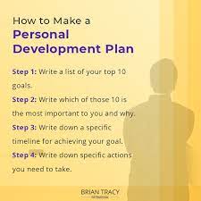 Personal Development Plan Template