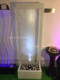 Standing Glass Panel Water Fountain