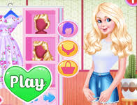barbie doll makeup game play
