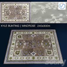 kyle bunting windrose carpets 3d model