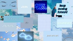 29 soft blue aesthetic wallpapers