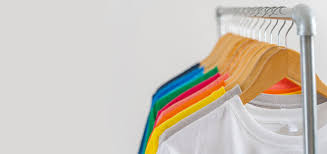 Women's underwear (ss3447_cc) women's underwear (ip4561_bl) Close Up Of Colorful T Shirts On Hangers Apparel Background Buy This Stock Photo And Explore Similar Images At Adobe Stock Adobe Stock