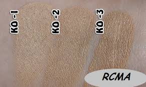 rcma makeup color process foundation