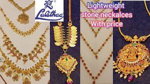 lightweight ruby emerald stone necklace