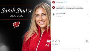 Wisconsin track star Sarah Shulze dead ...
