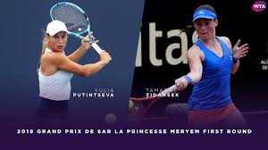 Yulia antonovna putintseva is a kazakhstani professional tennis player. Yulia Putintseva Vs Tamara Zidansek 2019 Grand Prix De Sar La Princesse Meryem Wta Highlights Youtube
