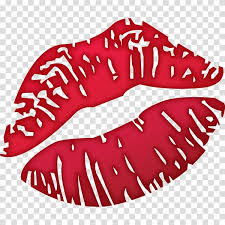 red lips emoji air kiss sticker kiss