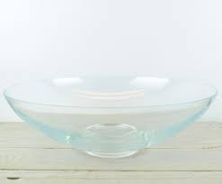 Clear Glass Bowl Ts Fruit Salad 36 Cm