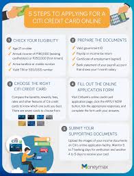 Want to know how to apply for a credit card? Citibank Credit Card Application Easy 5 Step Guide