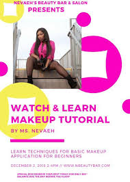 watch learn makeup tutorial nevaeh