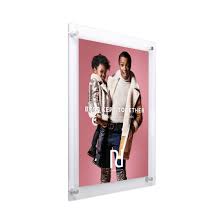 Wall Mounted Acrylic Poster Frame